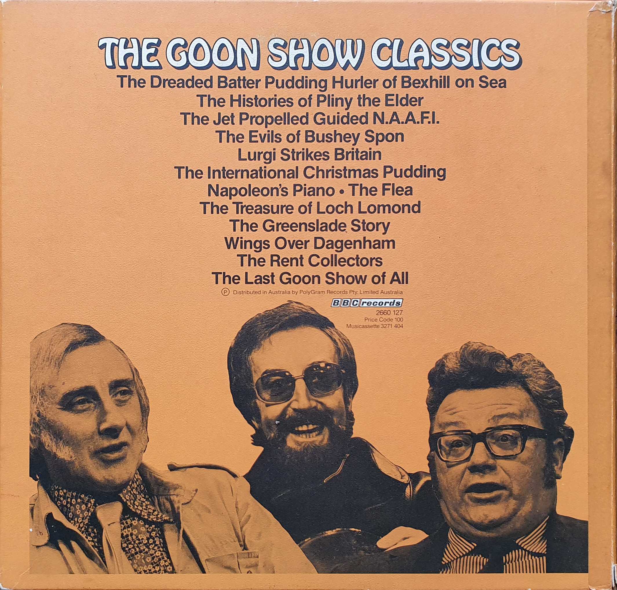 Picture of 2660 127 The Goon Show classics by artist The Goons from the BBC records and Tapes library